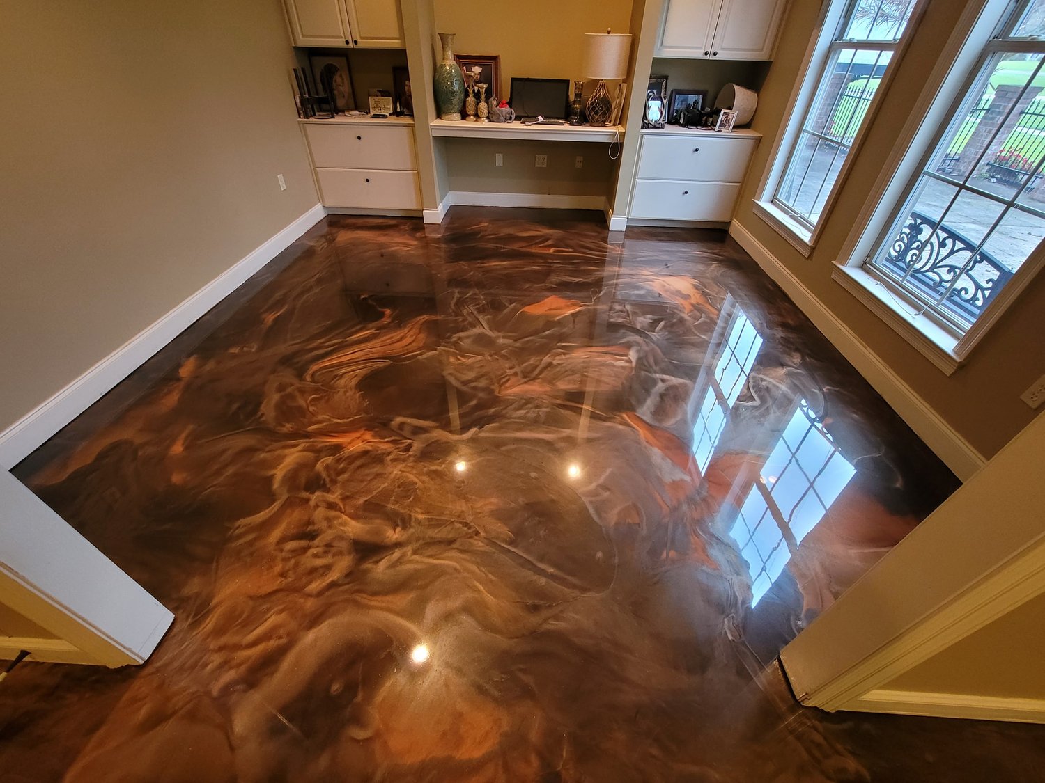 residential metallic epoxy 4